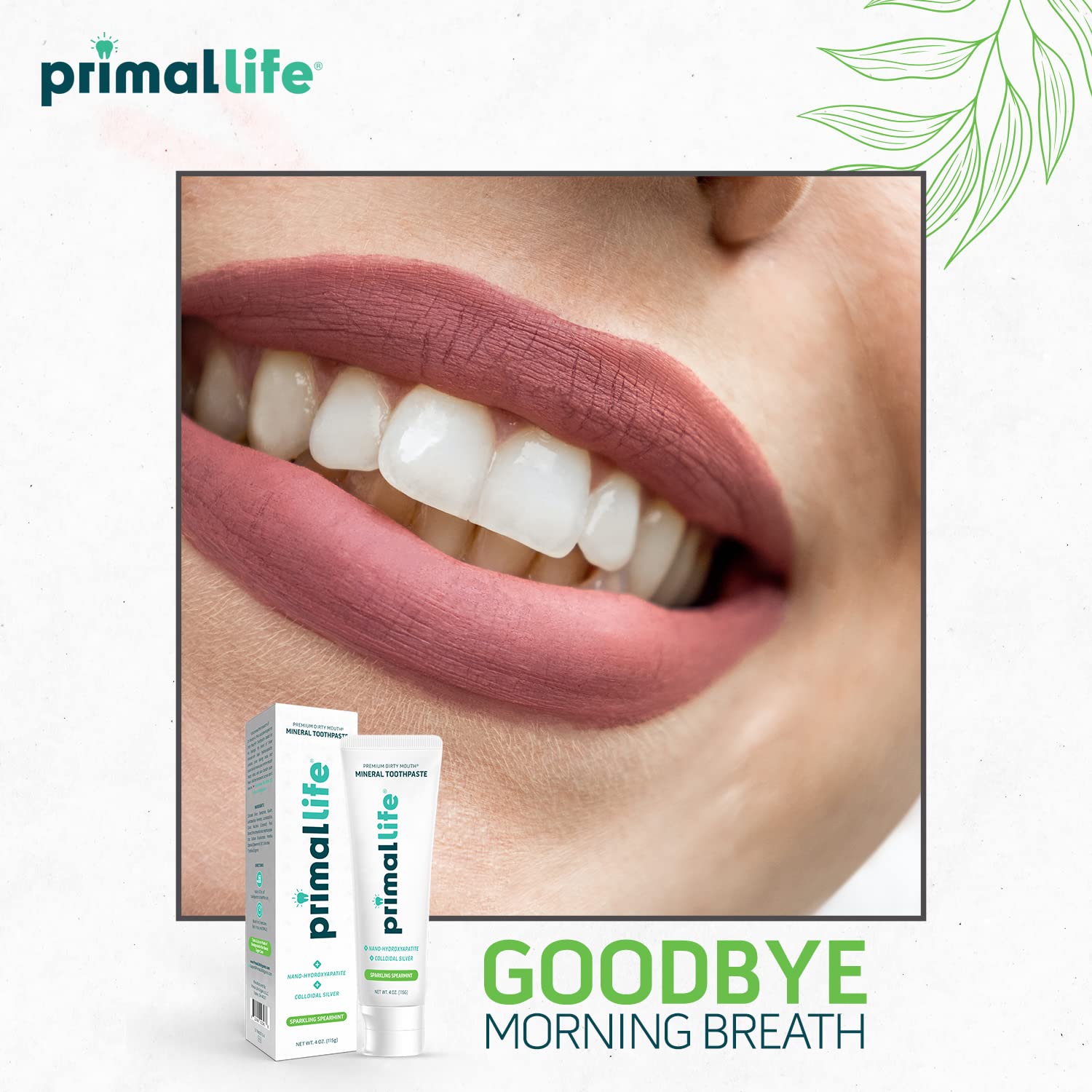 Primal Life Organics: mezcla de arcillas bentonita y kaolín para limpieza suave.