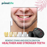 Primal Life Organics Dirty Mouth con bicarbonato y menta para sabor agradable.