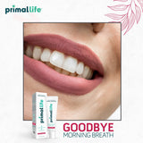 Pasta dental Primal Life Organics sabor mentol para sensación fresca