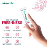 Pasta dental Primal Life Organics uso diario con fórmula orgánica