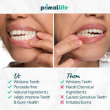 Primal Life Organics Tiras Blanqueadoras: sonrisa más brillante tras uso diario