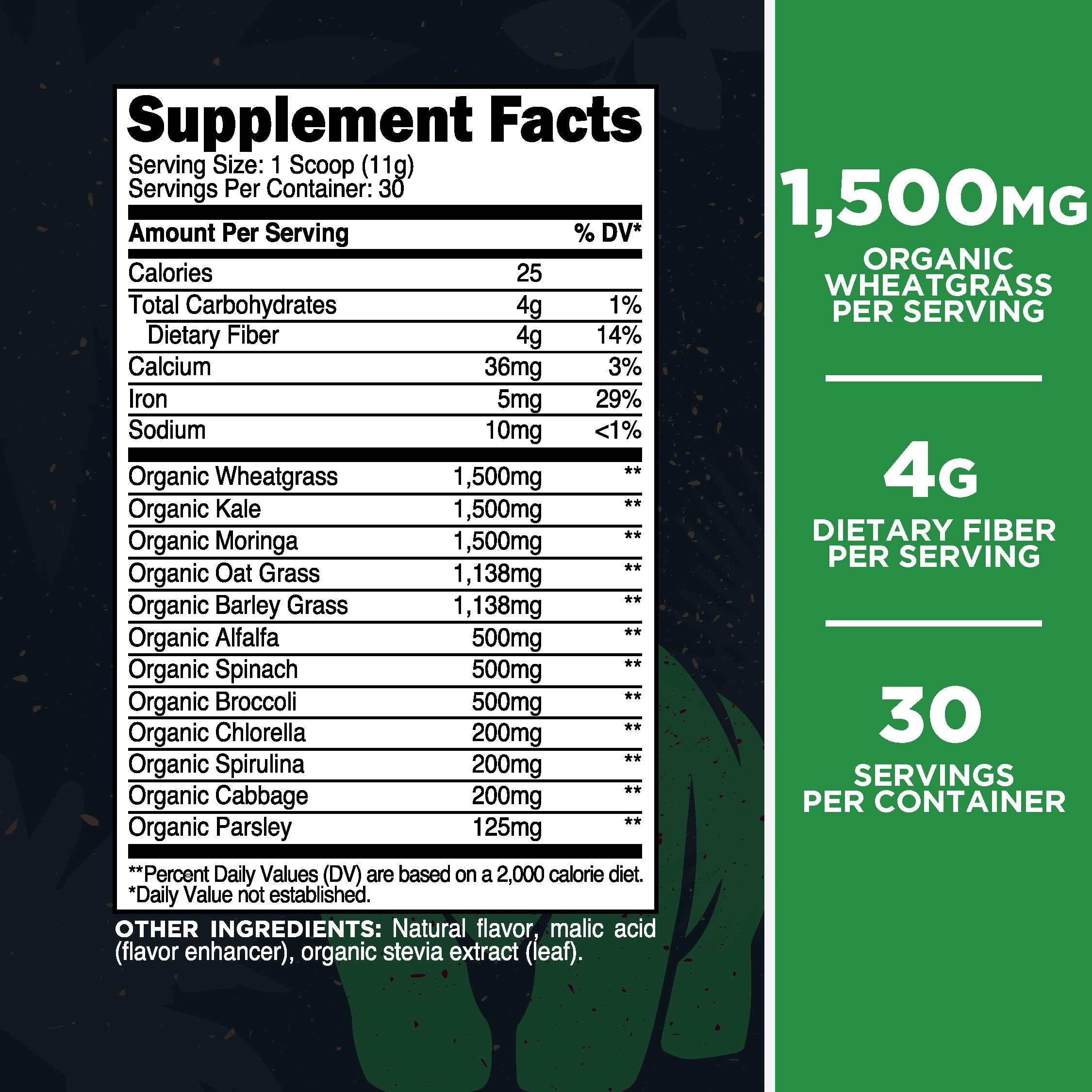 Primal Organic Super Greens mezcla frutos rojos, ideal para batidos sabrosos