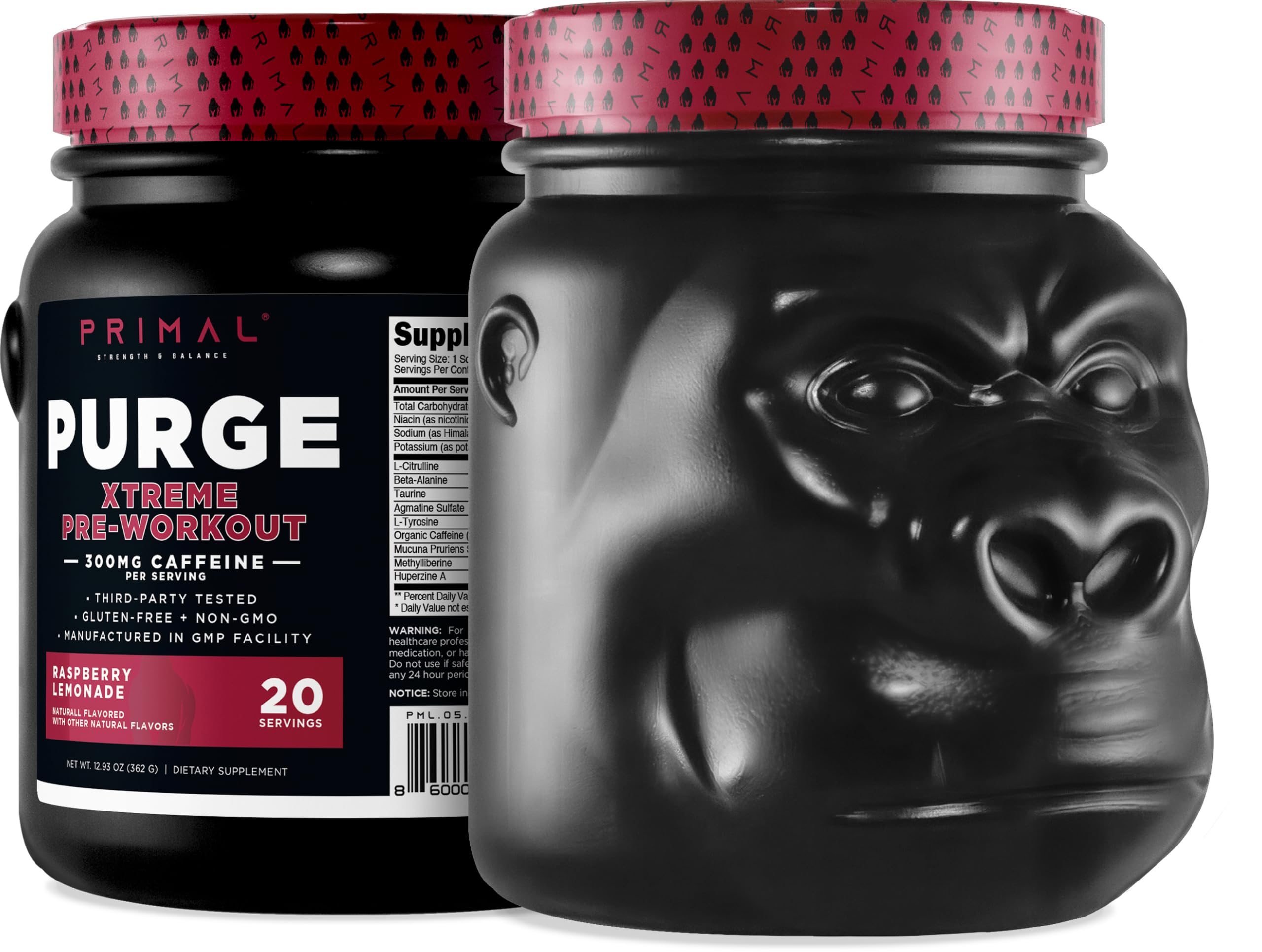 Primal Purge Xtreme: embalaje frontal para compra rápida