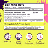Primal Queen, diseño femenino para apoyar energía y nutrición