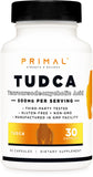 Primal Tudca 500 mg: cápsula diaria para consumo cómodo.