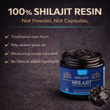 Resina Shilajit purificada de Prime Choice Spot para enfoque y claridad mental.