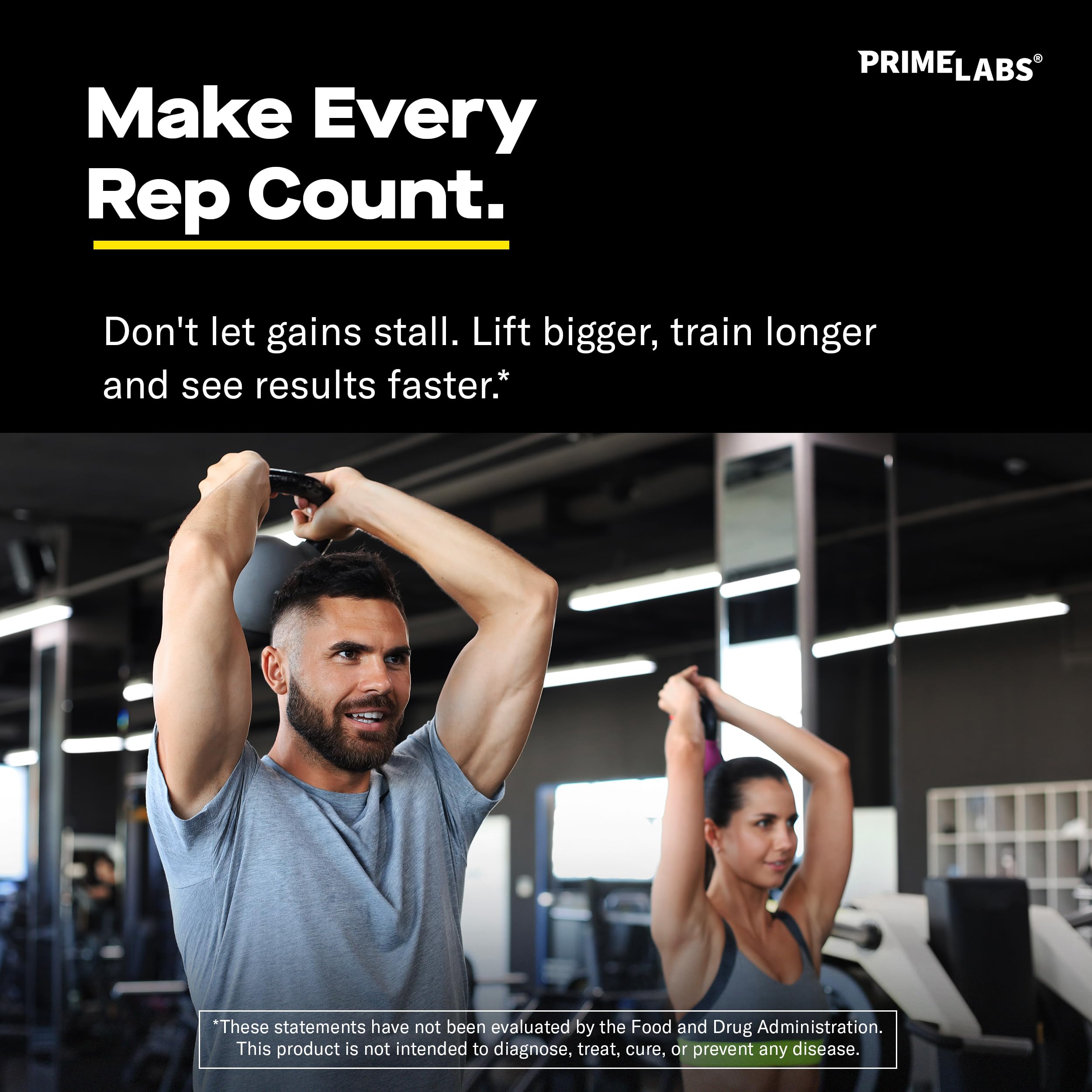 Conjunto Prime Labs junto a equipo de gimnasio, sugerido para rendimiento