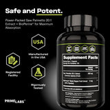 Prime Labs Saw Palmetto pimienta negra para mejorar la absorción.