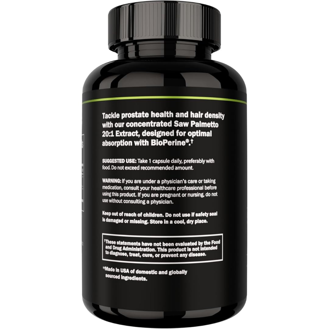 Prime Labs Saw Palmetto pruebas de terceros para calidad y pureza.