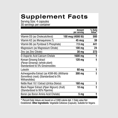 PRIME MALE: ginseng coreano, tradición para energía natural.