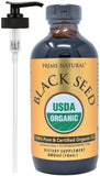 PRIME NATURAL Aceite de semilla negra en botella para cuidado diario de la piel.