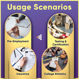 Prime Screen prueba rápida para empleo y seguros.