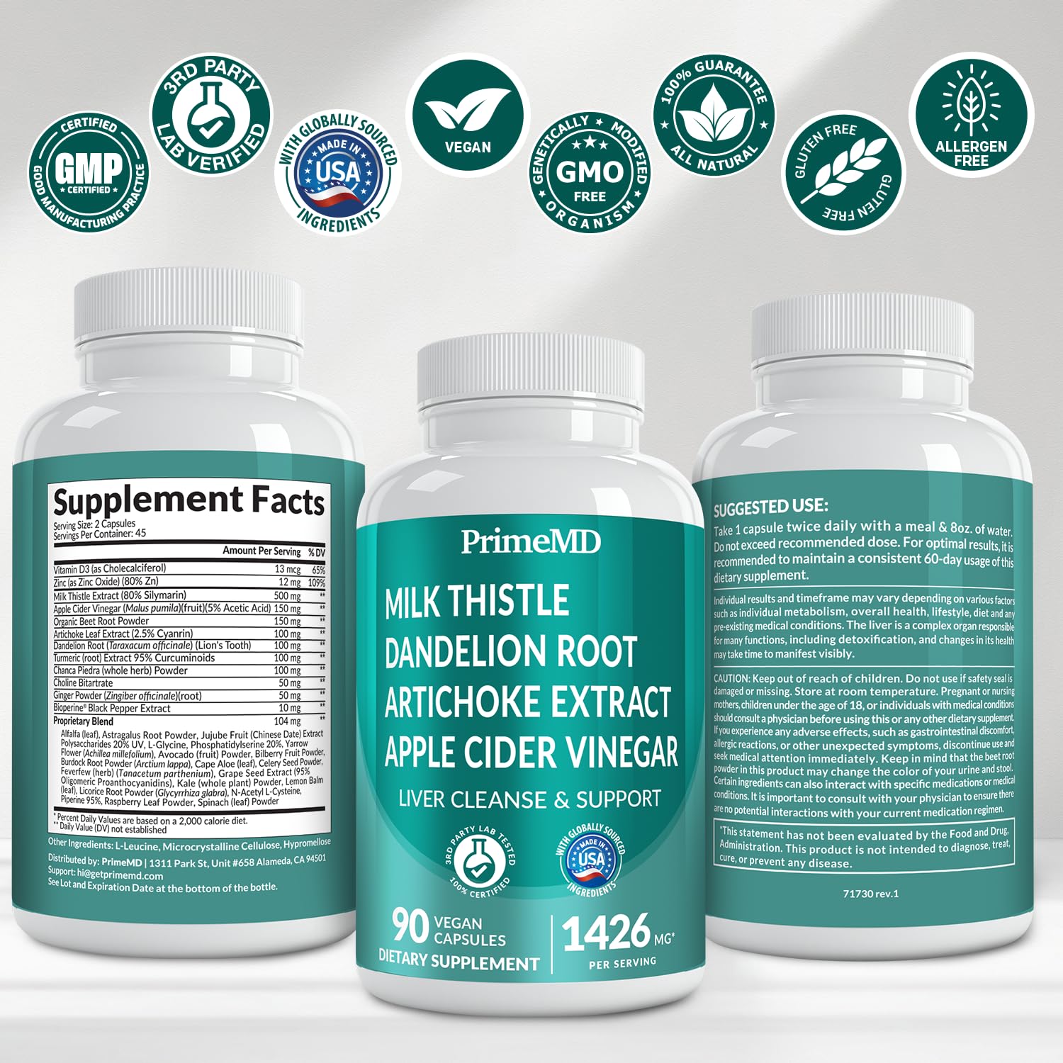 Bioperine de PrimeMD para mejor absorción