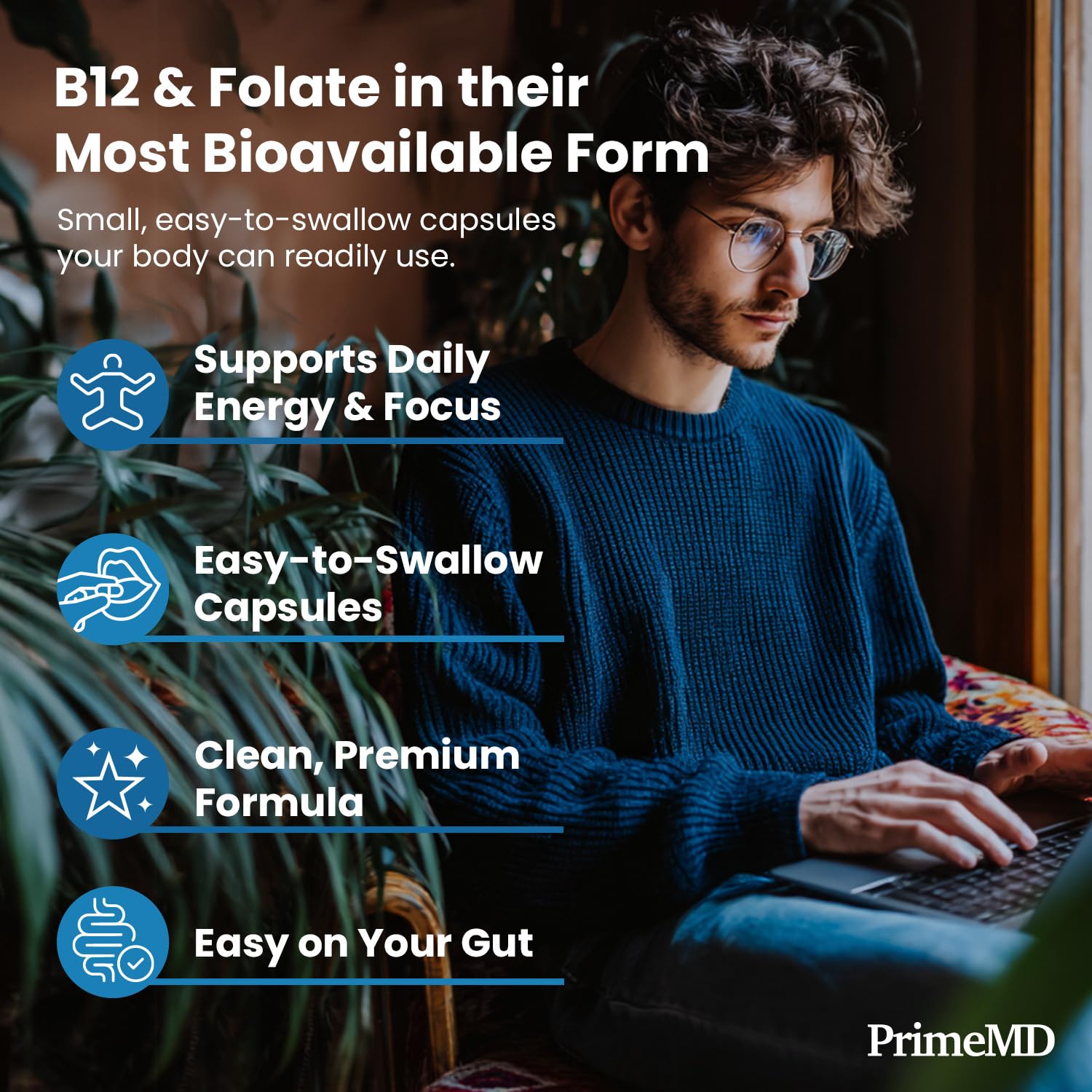 PrimeMD Etiqueta complejo B metilado detalles: información clara.