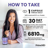 PrimeMD ingredientes clave: zinc y calcio para nutrición diaria