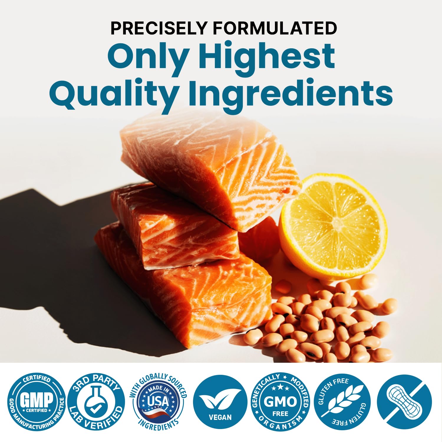 PrimeMD Omega3: dos cápsulas diarias con comida y agua para comodidad.