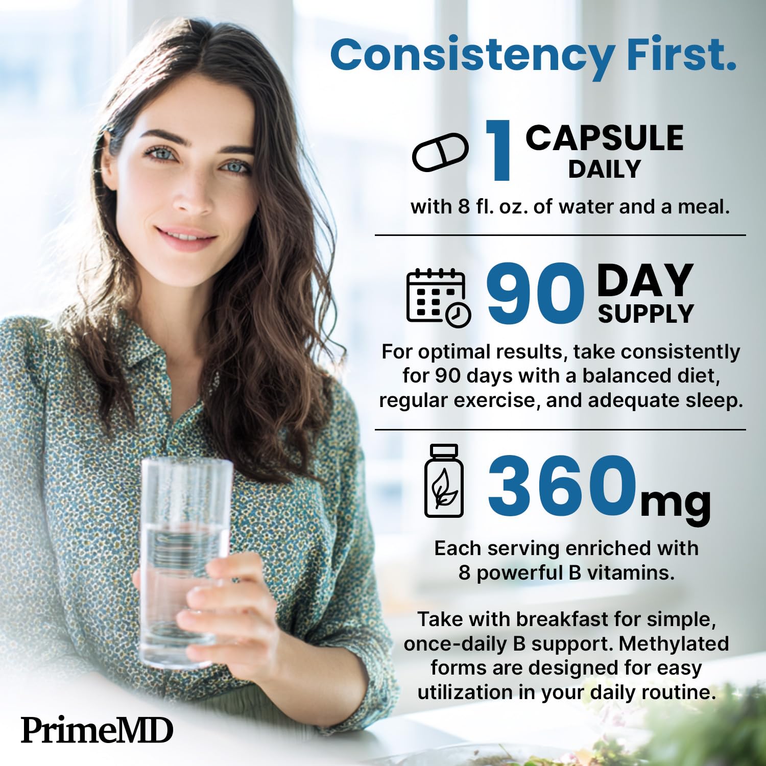 PrimeMD Ritual manana: capsulas para energia matutina.