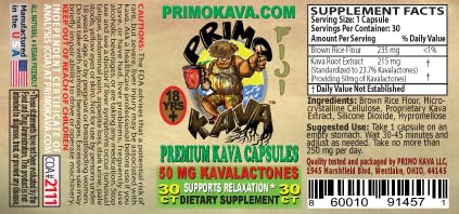 PRIMO KAVA, origen Fiji resaltando la raíz noble de la kava.