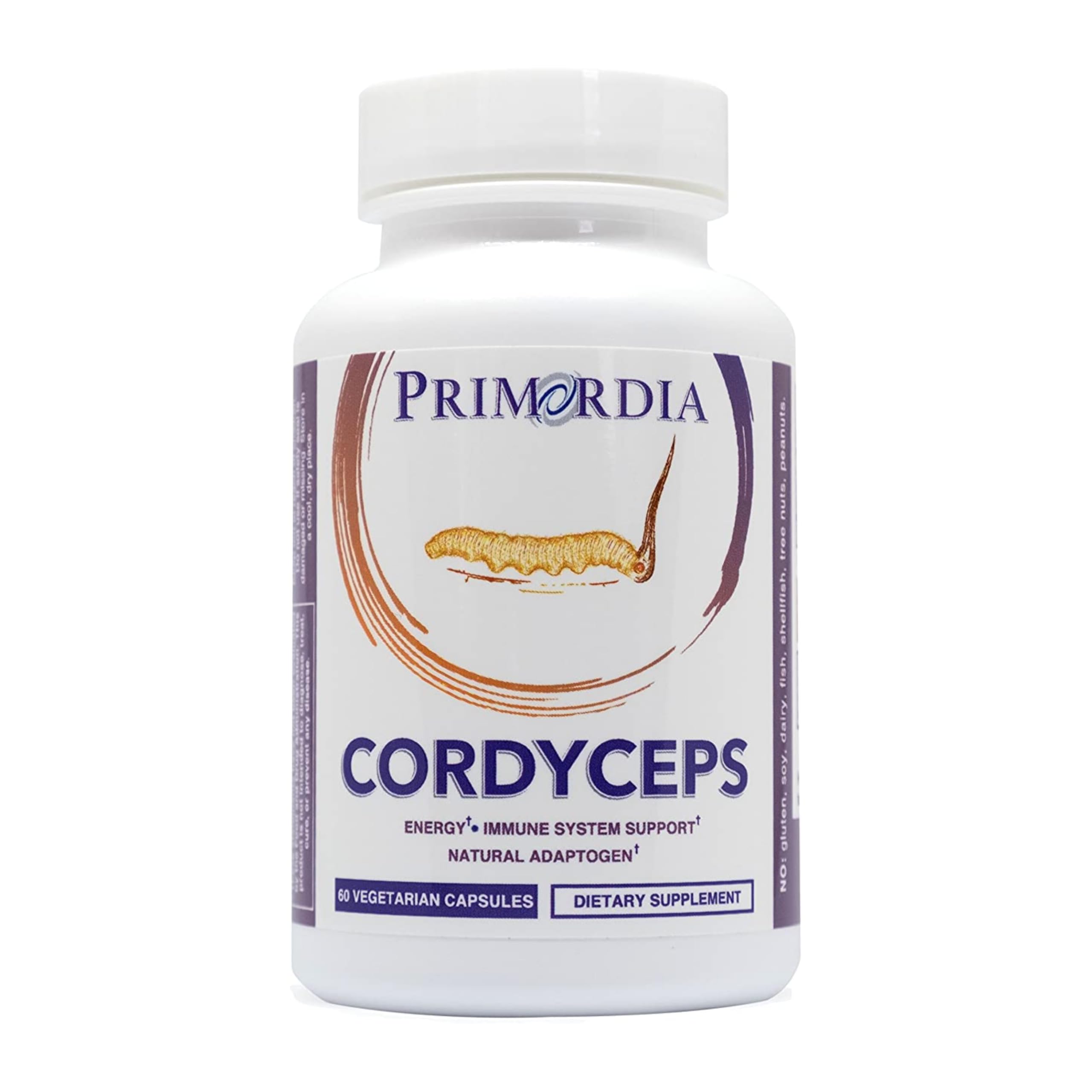 Primordia Puro Cordyceps, cápsulas: energía sostenida para el día a día.
