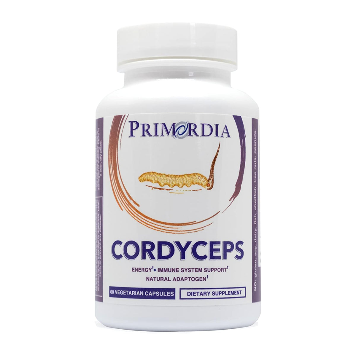 Primordia Puro Cordyceps, cápsulas: energía sostenida para el día a día.