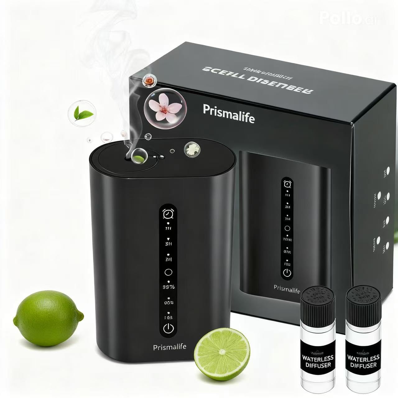 Prismalife difusor enchufe aire frío difunde fragancia rápidamente en casa.