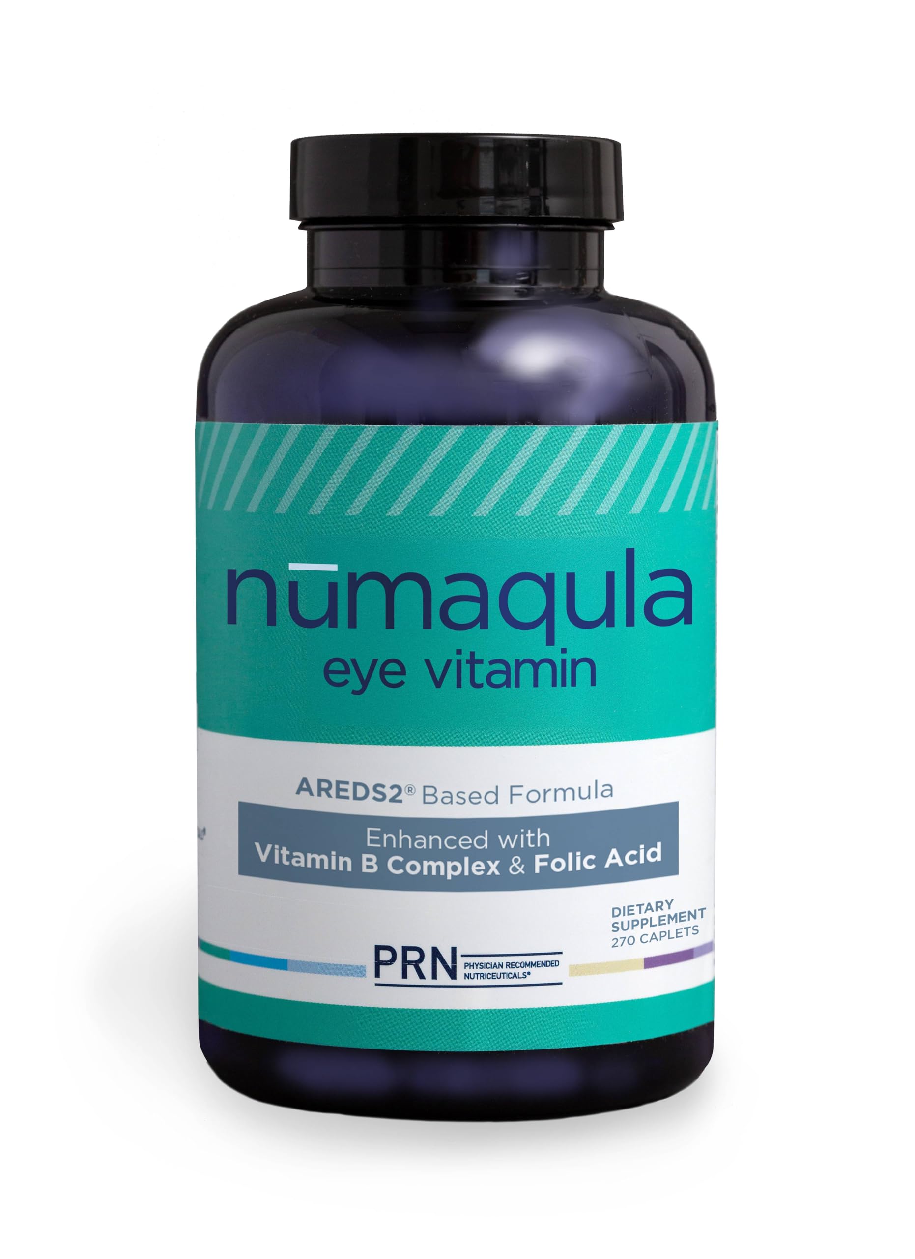 PRN numaquela: botella frontal de vitaminas para ojos para apoyo visual