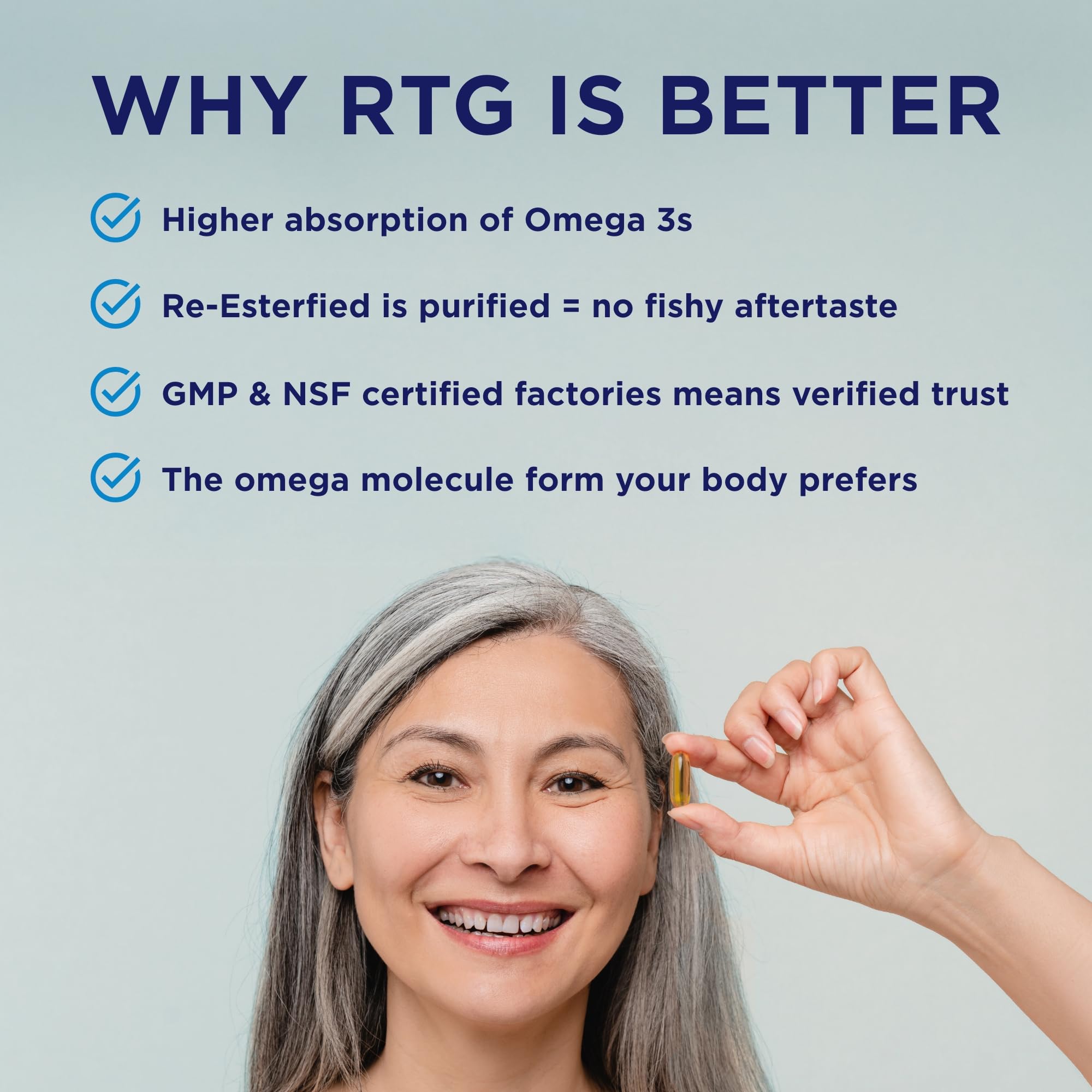 PRN Omega 3: dosis diaria para mantener ingesta estable.