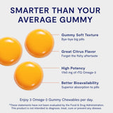 PRN Omega 3 gomitas, absorción rápida