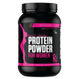 PRO NUTRITION LABS proteína de suero para Mujeres en pote chocolate, recuperación posentrenamiento.