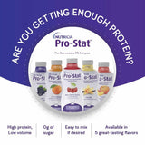 Pro-Stat sabor cereza en envase, experiencia aromática.