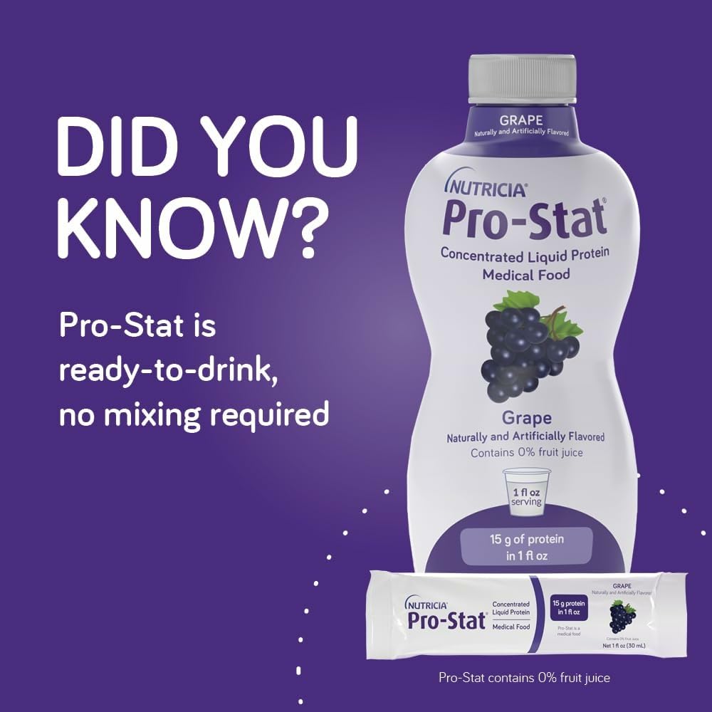 Pro-Stat sin lactosa, adecuado para dietas sensibles.