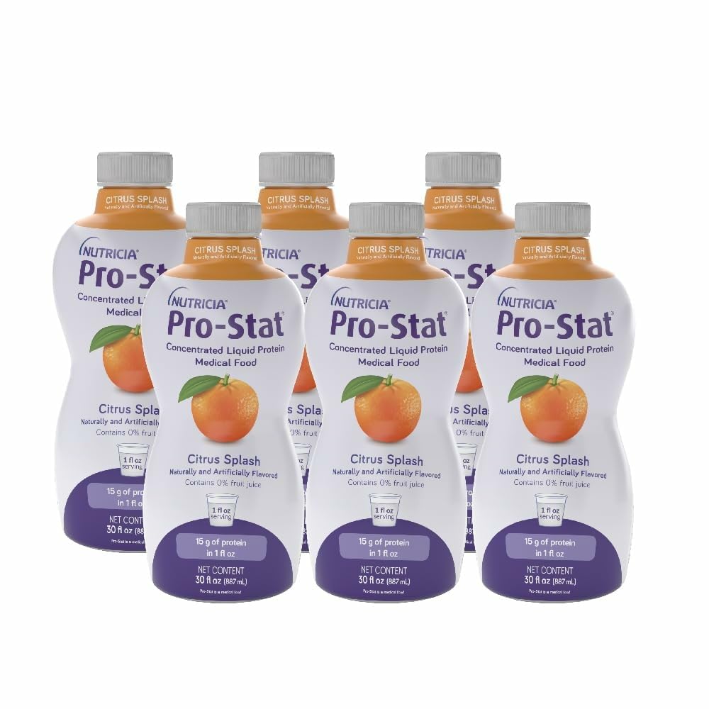 Pro-Stat Concentrado Citrus Splash, botella 30 oz lista para beber, sabor cítrico