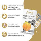 Pro-Ven cápsula digestiva: apoyo al tránsito y alivio natural.