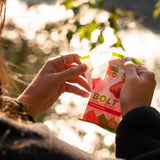 PROBAR Bolt certificado orgánico, etiqueta visible para consumo consciente.