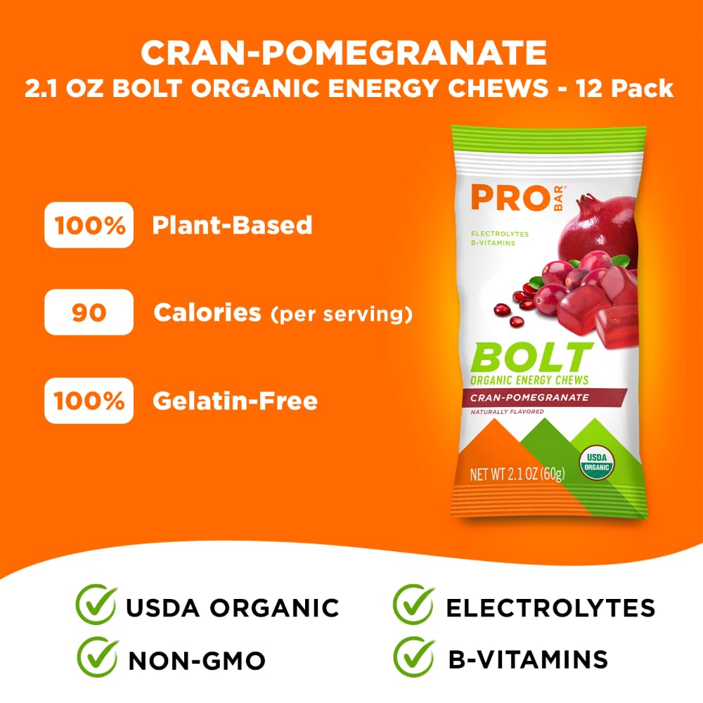 PROBAR Bolt para viaje: snack energético práctico y conveniente