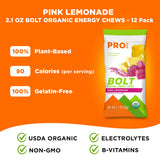 PROBAR Bolt Energy Chews orgánicos, snack limpio para entrenamientos prolongados
