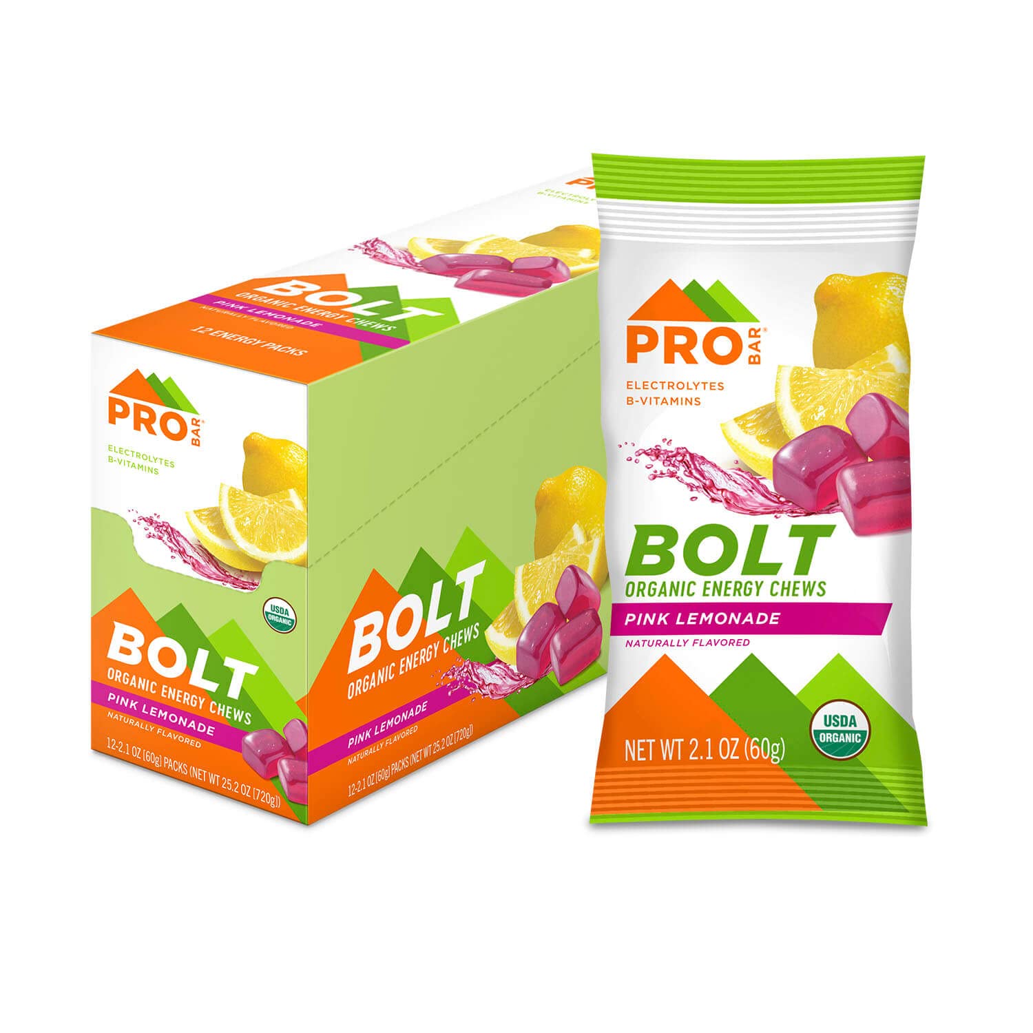 PROBAR Bolt Energy Chews en carrera, energía rápida para entrenar