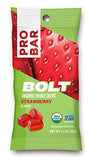 PROBAR Bolt etiqueta con vitaminas B y C para energía y vitalidad.