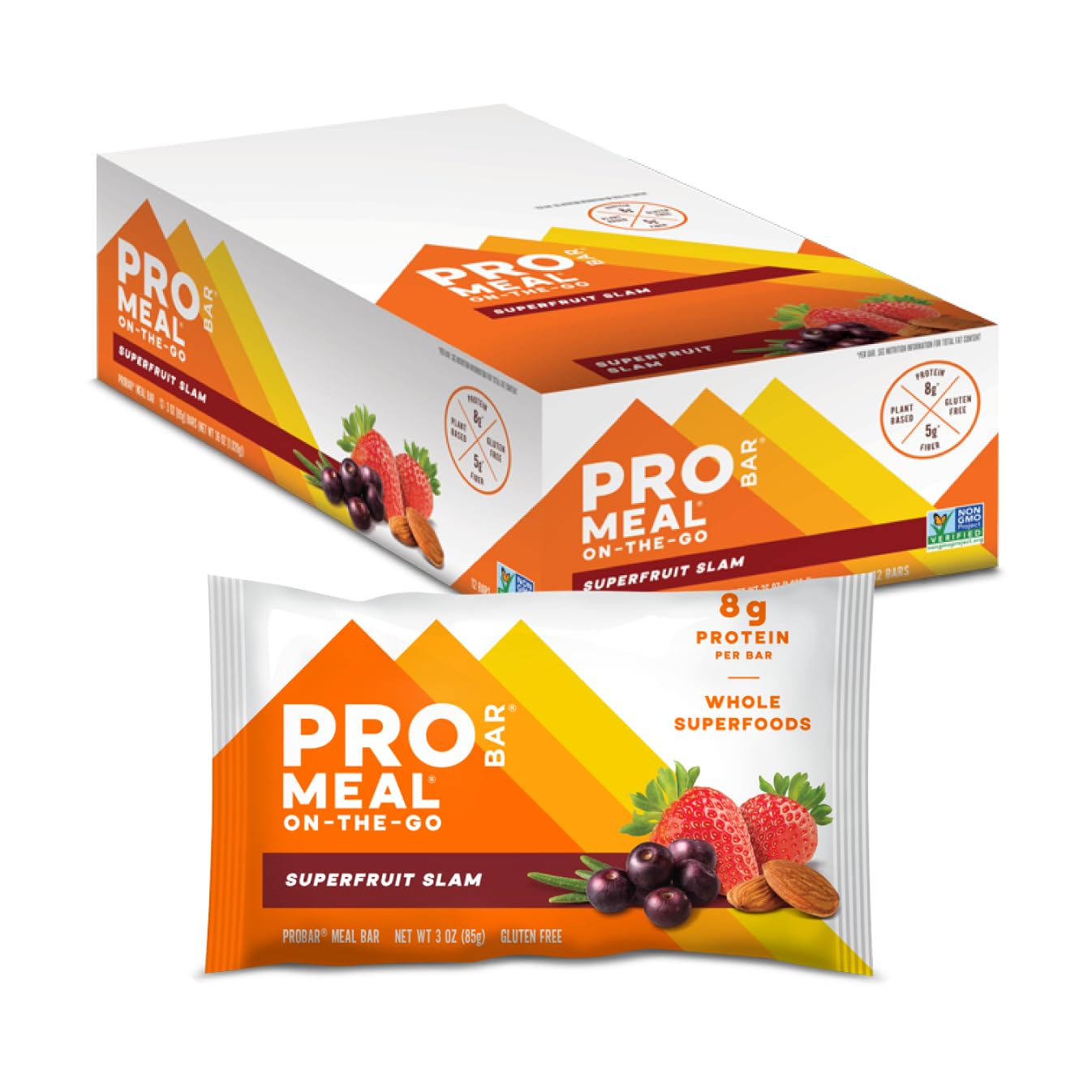 PROBAR MEAL Bar: mezcla de frutas superfruta para energía rápida durante el día