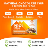 PROBAR MEAL Bar vegana y sin gluten para dieta limpia.