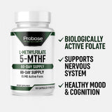 Probase Nutrition cápsulas para salud celular y neurotransmisores