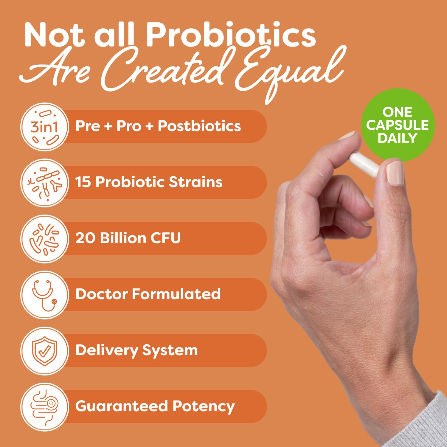 Probulin Total Care: cápsula diaria para bienestar digestivo e inmunológico
