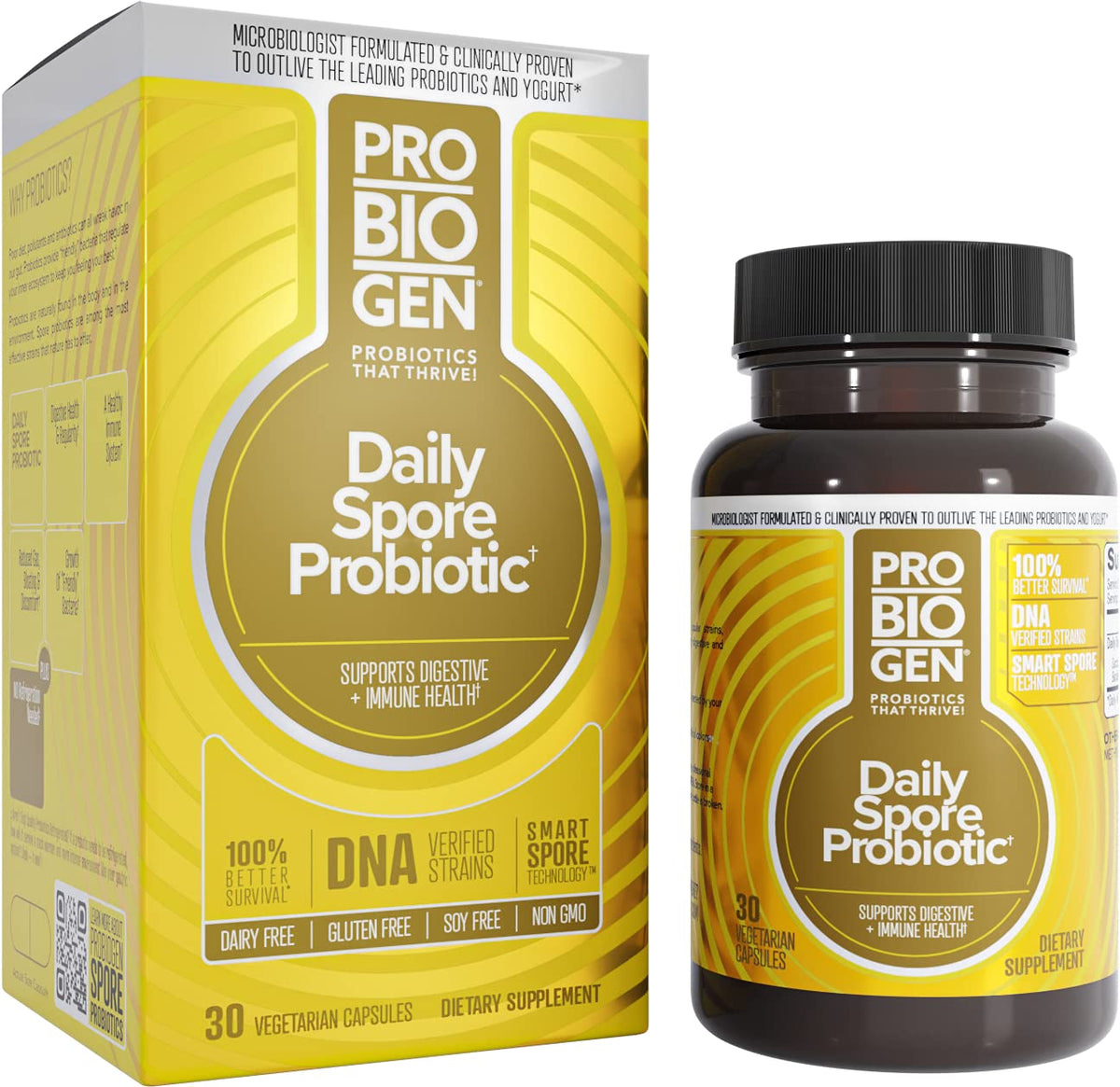 Probiogen Diario Equilibrio Digestivo cápsulas para apoyar una digestión diaria equilibrada
