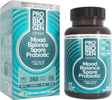 Probiogen Estrés y Equilibrio del Humor, botella, apoyo a la relajación diaria.
