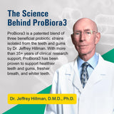 ProBiora Health, recomendadas tras limpieza dental para mantener resultados.