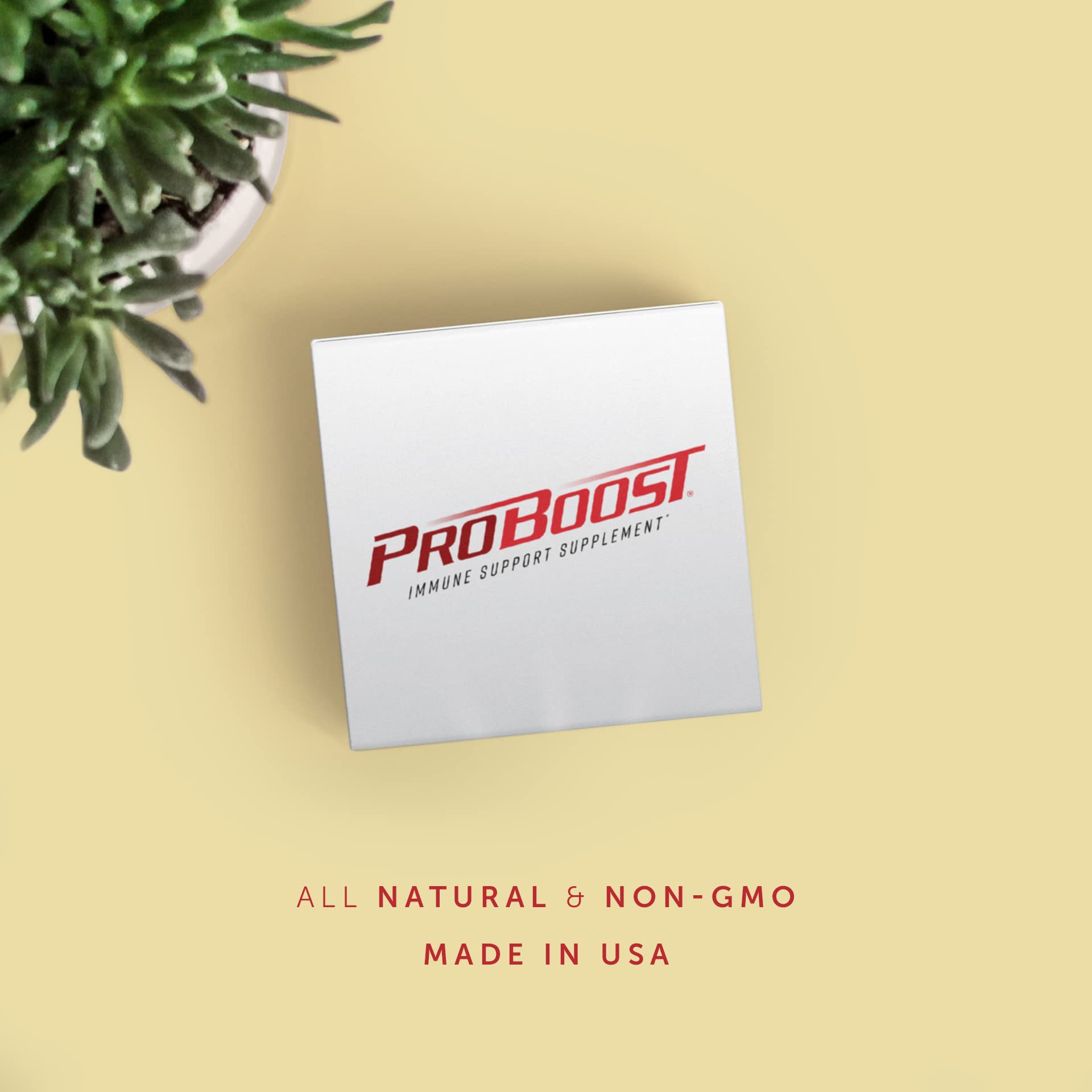 Textura suave de polvo ProBoost, fácil de mezclar en bebidas.