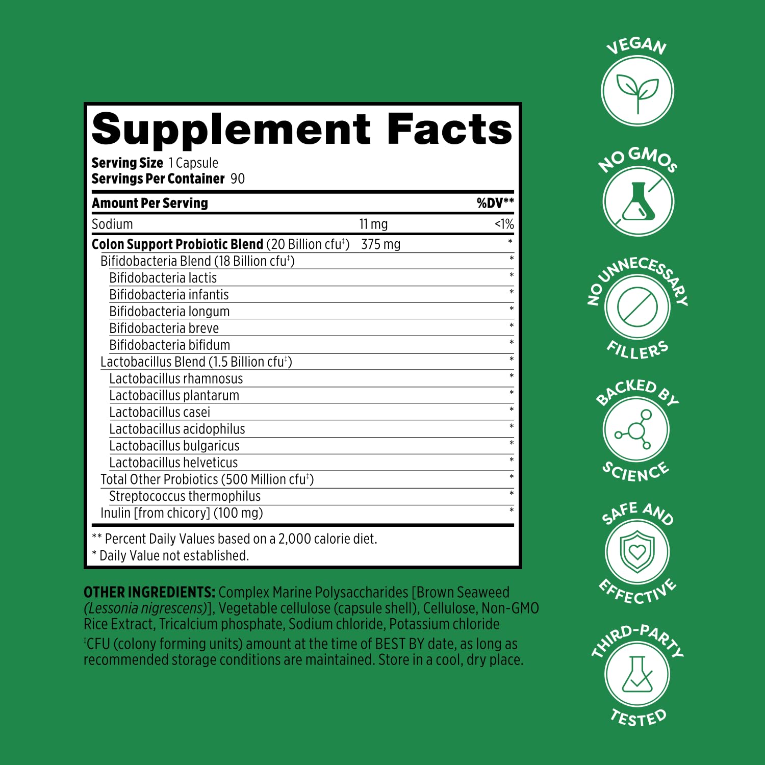 Probulin Colon Support: estilo de vida saludable y bienestar digestivo