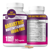 ProCare Health Bariatric Multivitamin capsulas vegetales de disolución rápida para uso diario.
