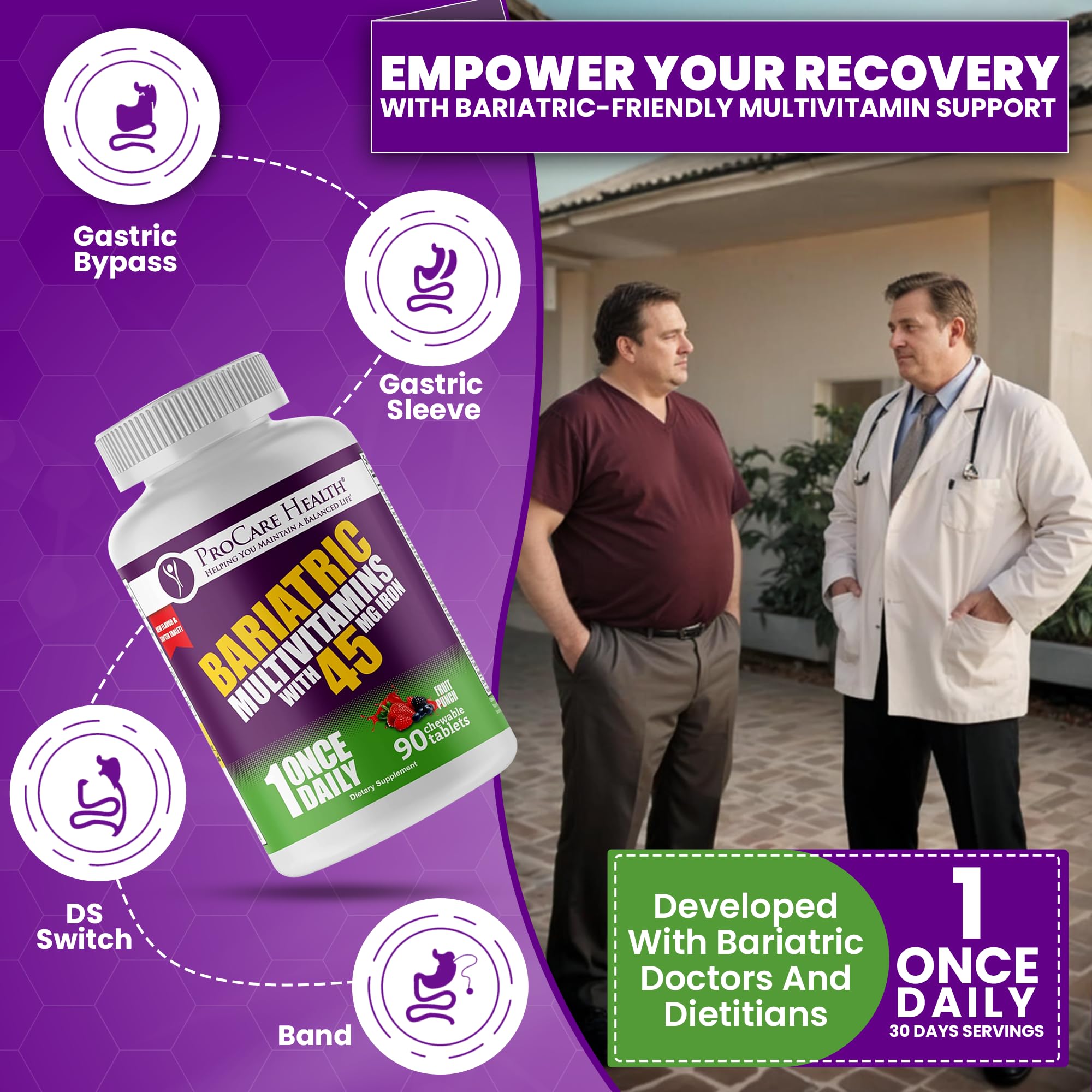 Ingredientes biodisponibles de ProCare Health para mejor absorción
