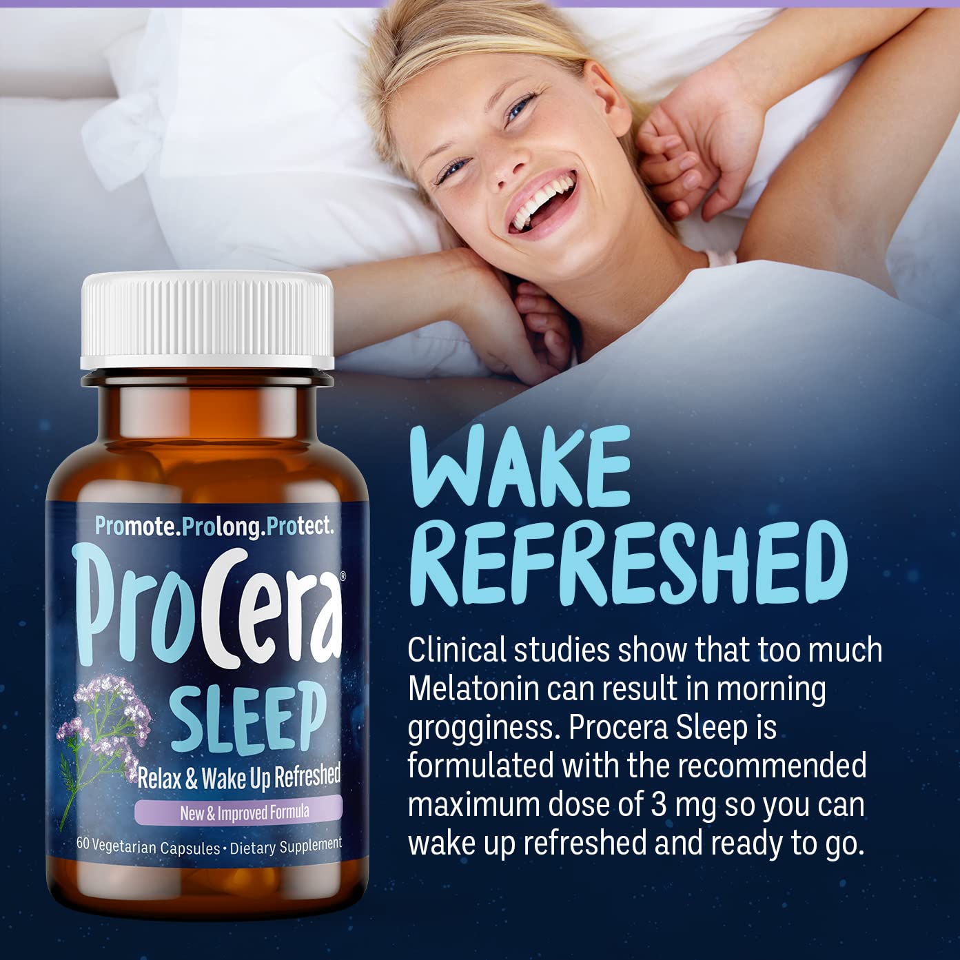 Procera Sleep dosis diaria, guía para consumo regulado.